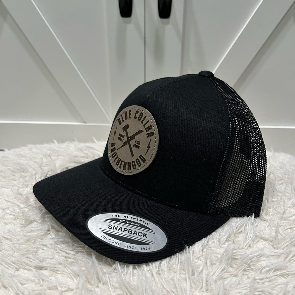 Trucker SnapBack hat Blue Collar Brotherhood